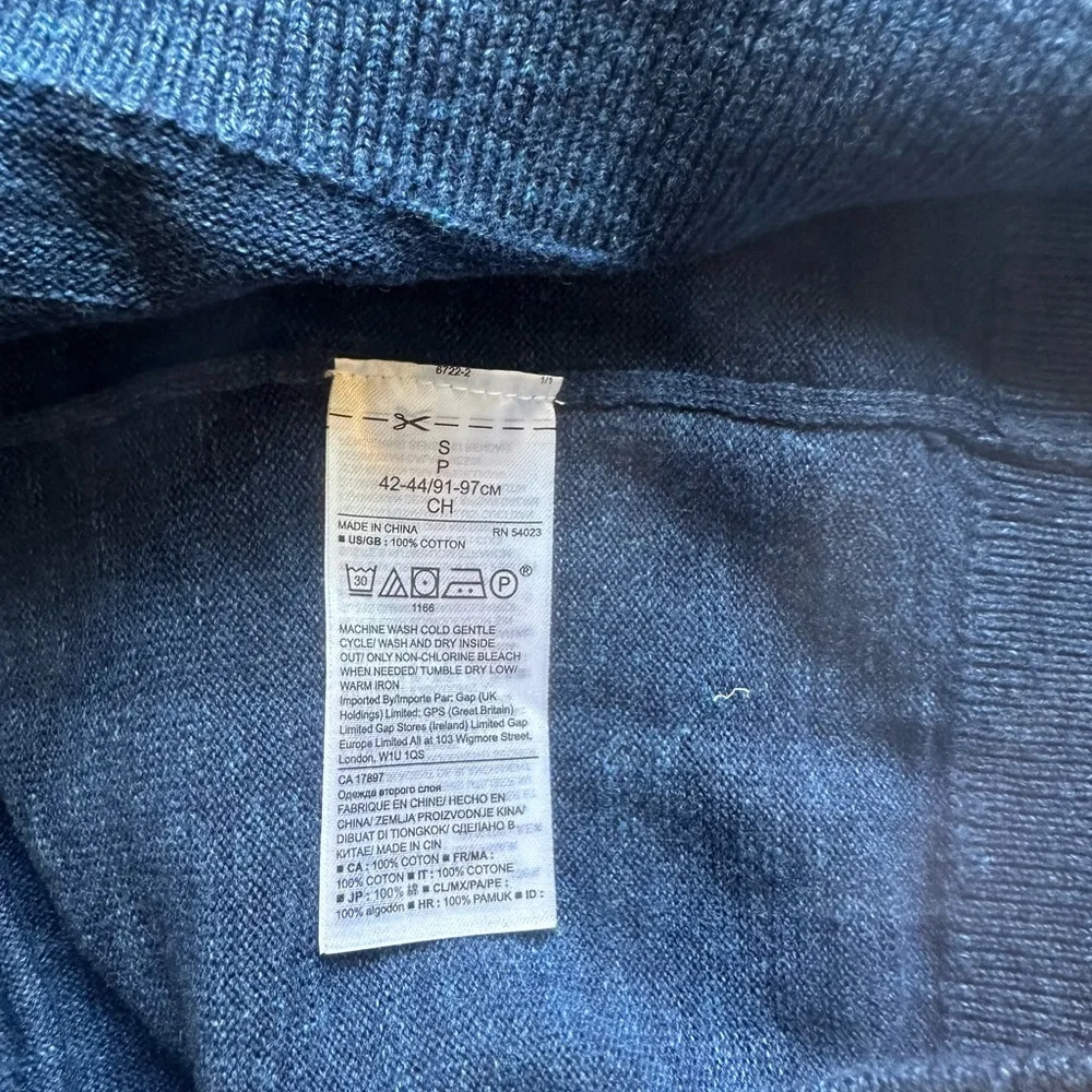 Men’s Cotton Banana Republic light-weight sweater - Picture 3 of 5